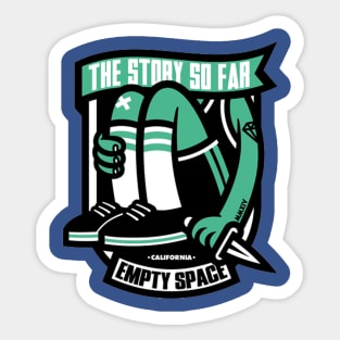 The Story So Far Empty Space Sticker
